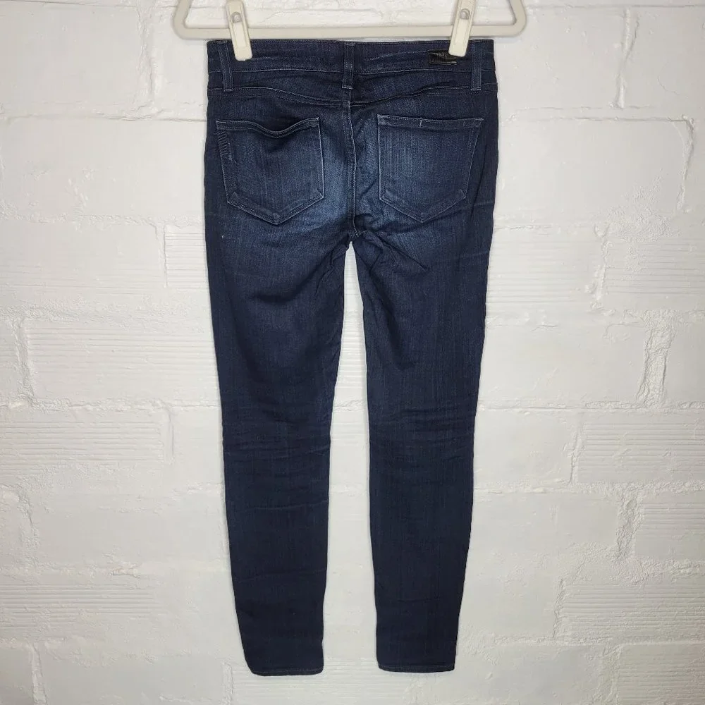 Paige Women's Size 25 Jeans Edgemont Zippers - Picture 2 of 6